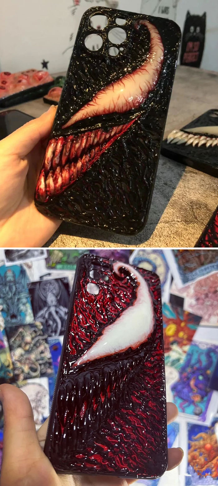 Scary Venom Carnage Phone Case