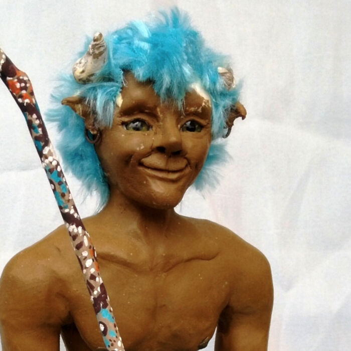 I Made A Step-By-Step Guide To Creating Your Own Faun Sculpture