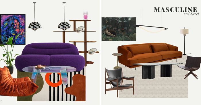 I Created Mood Boards For Celebrity Homes