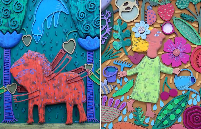 Marius Jonutis: Bringing Wood To Life With Color And Charm (19 Pics)