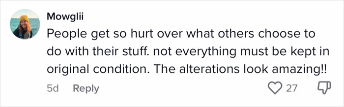 Grandma In Tears After Seeing Her Wedding Dress Altered To Chic Co-Ord By Granddaughter, A Discussion Online Ensues Grandma In Tears After Seeing Her Wedding Dress Altered To Chic Co-Ord By Granddaughter, A Discussion Online Ensues