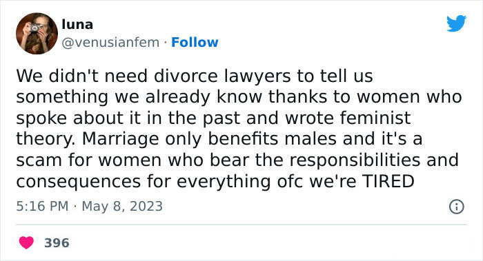 "The 50/50 Thing Is A Myth": Divorce Lawyer Reveals The Main Reason Why Marriages Are Failing, And People Are Not Surprised