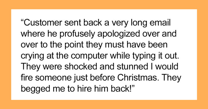 People Are Enjoying This Malicious Compliance Story By A Manager Who Pretended To Fire An Employee To Teach A Rude Customer A Lesson