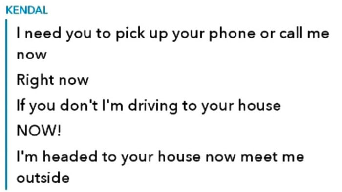 Got This Text From My Ex. I See Now I Definitely Deserve Better. I Was Shaking And Crying And My Mom Called Him