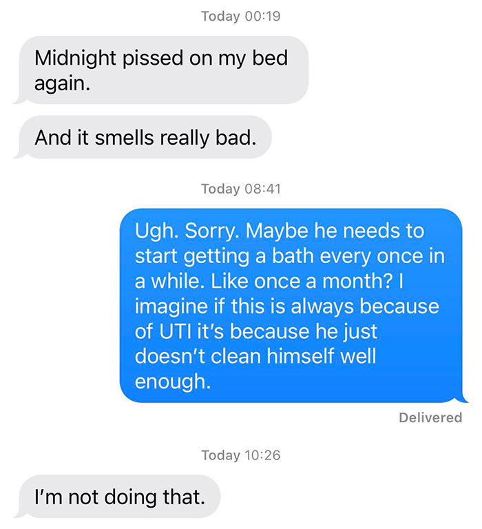 My Ex-Wife Complains About Our Cat But Doesn’t Want To Do Anything About It