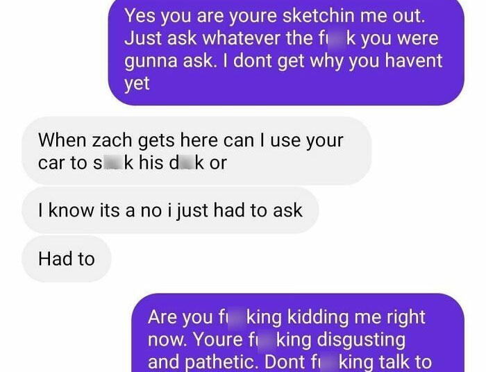 An Actual Text Between A Friend Of Mine And His Ex