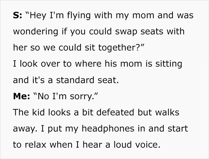 &ldquo;I&rsquo;m A Parent, So I Have To Save Money. Now Swap Seats&rdquo;: Entitled Mother Left Fuming After Man Who Paid Extra For Their Plane Seat Refuses To Move