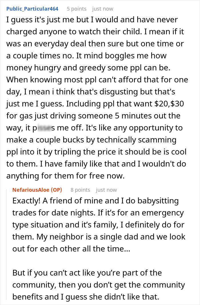 Woman Agrees To Watch Stepbrother&rsquo;s Ex&rsquo;s Child For A Day But Charges Her A &ldquo;Family Rate&rdquo; Of $200, Gets A Taste Of Her Own Medicine A Couple Of Years Later