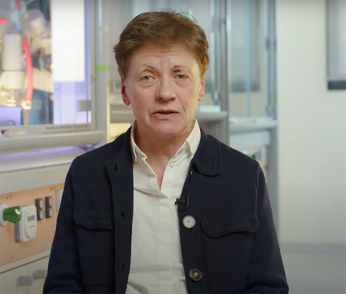 Claude Grison giving an interview about decontaminating polluted soils with metal-eating plants