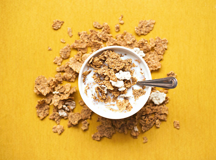 Cereals with milk