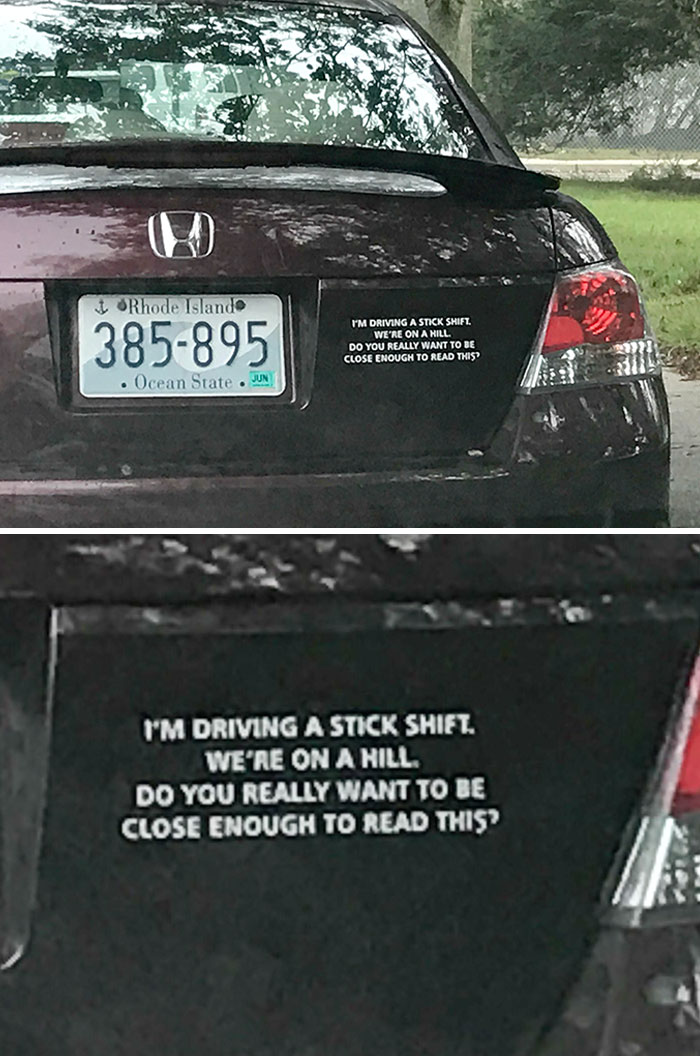 This Bumper Sticker On My Campus