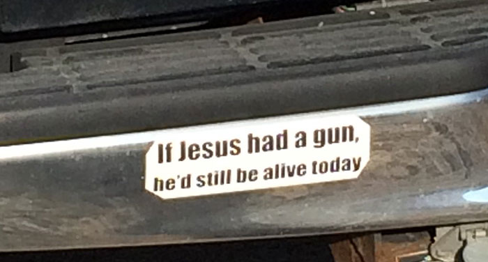 The Most American Bumper Sticker Ever