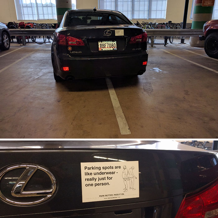 Someone Carries These Stickers Around Just For This