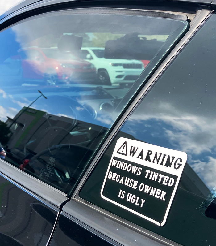 And I Thought Self-Deprecation Does Not Exist In Bumper Sticker Humor. Seen In Midtown Atlanta