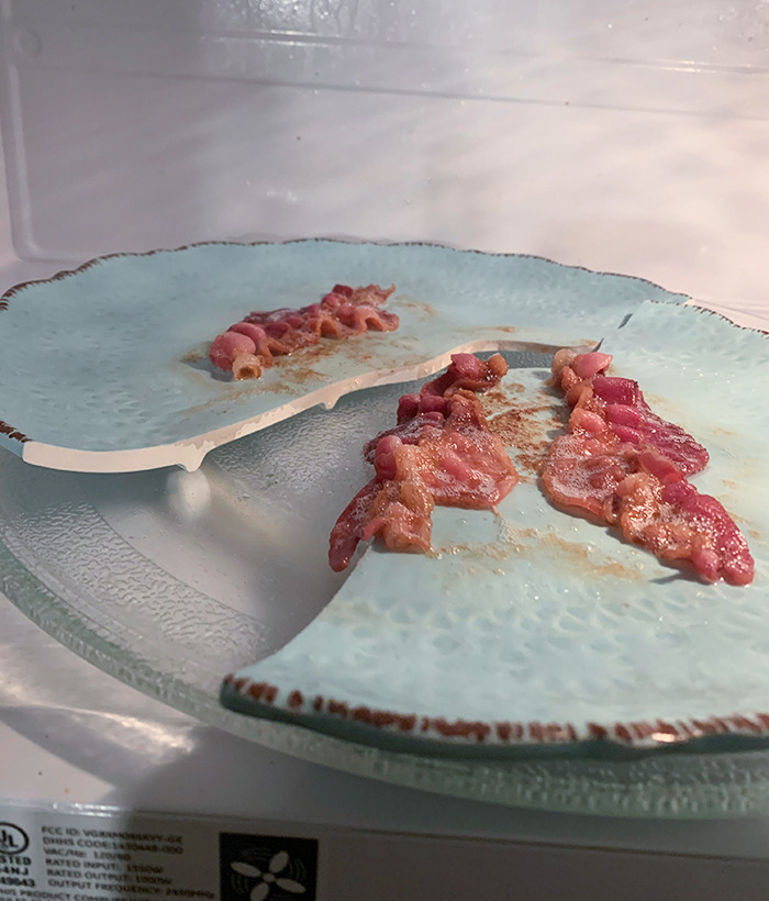 It's Probably My Fault For Microwaving Bacon