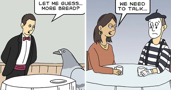 This Artist Has The Talent To Make People Laugh With Single-Panel Jokes (40 New Pics)