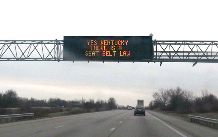 This Passive-Aggressive Road Sign