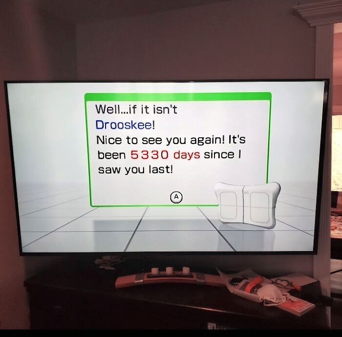 Passive-Aggressive Wii Fit