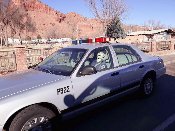 Just Drove By This On Duty Speed Trap