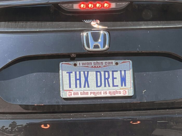 Stuck Behind A "The Price Is Right" Winner In Traffic Today