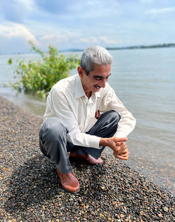 Mi padre visita EE.UU. por primera vez, y su primer deseo fue ver un río limpio