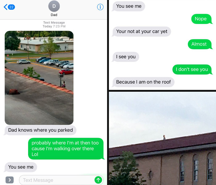 "Go To College, They Said. You'll Get Away From Your Parents, They Said"