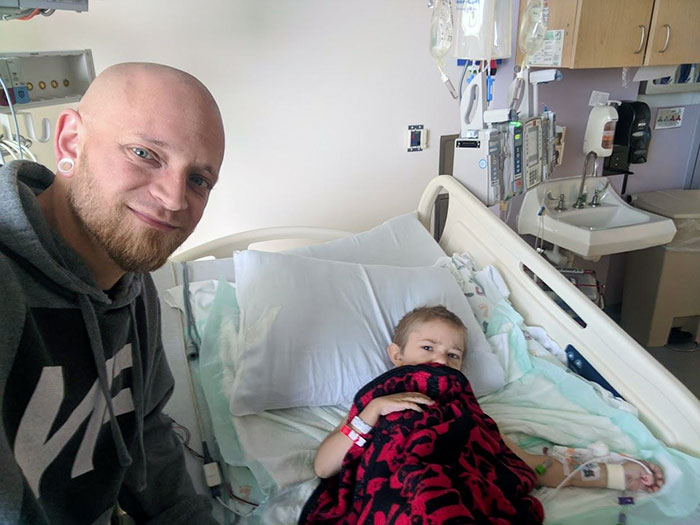 Doné un riñón a mi hijo de 5 años