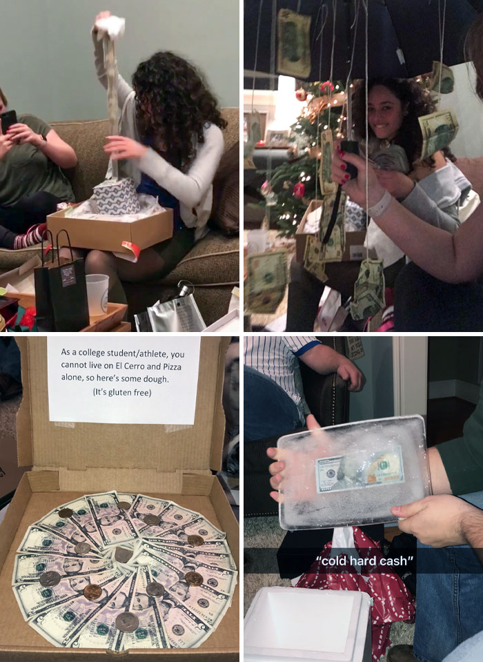 My Dad Gives All The Kids $100 Every Year In A Weird Way, And This Year He Went All In