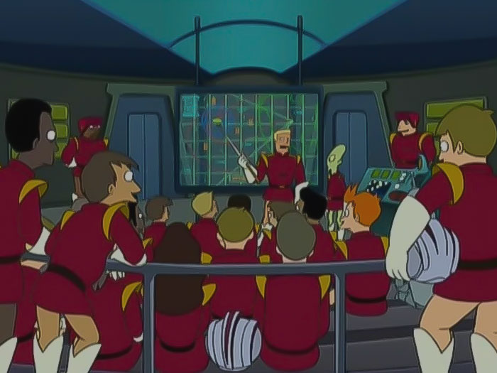 Zapp talking from Futurama