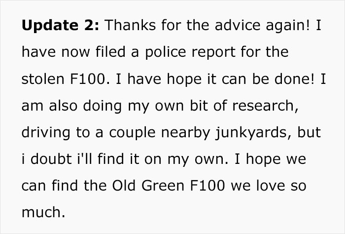 Guy Finds Out GF Secretly Sold The Car That Was In His Family For Generations, Dumps Her, Sues Her, And Gets His Car Back