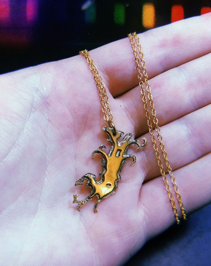 I'm A Jeweler And I Made This Piece For Myself. It's The Logo Of One Of My Favorite Bands And I Wear It Quite Often