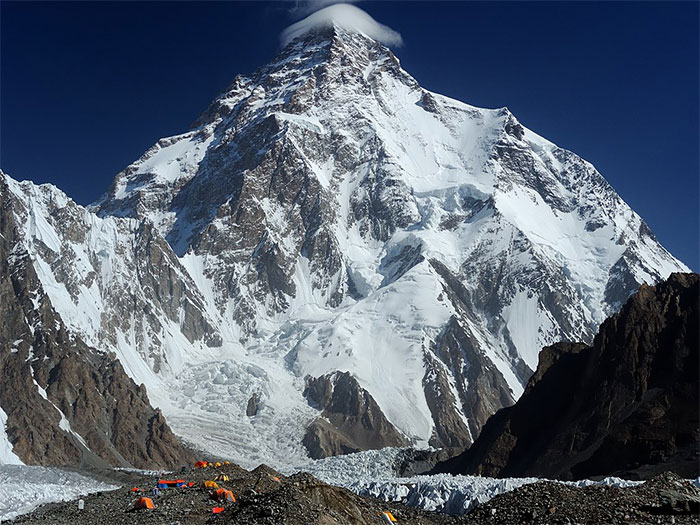Photo of K2 mountain