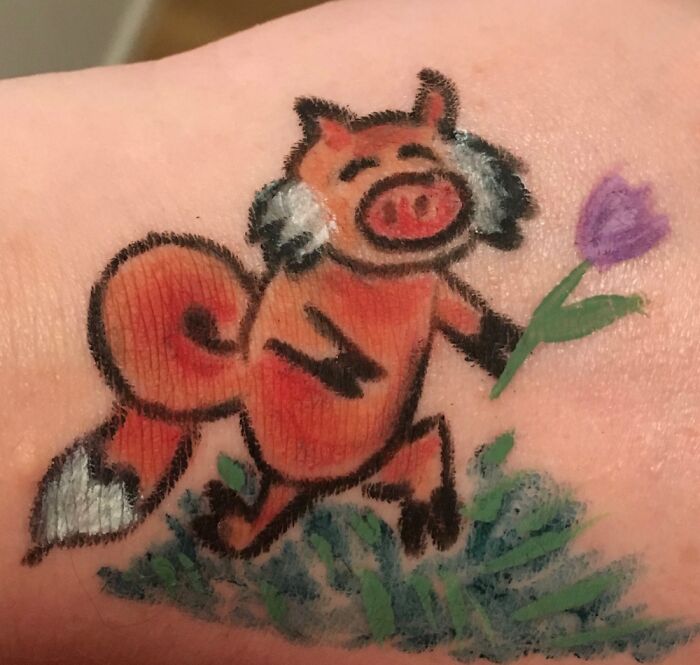 I Paint A Different Piggy Every Evening Because It Makes My Husband Happy. Started While Dating