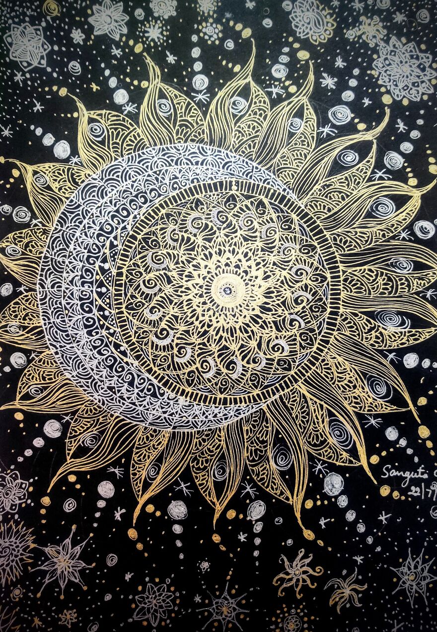 Amazing Pen Art By Sangeeta Cs (7 Pics)