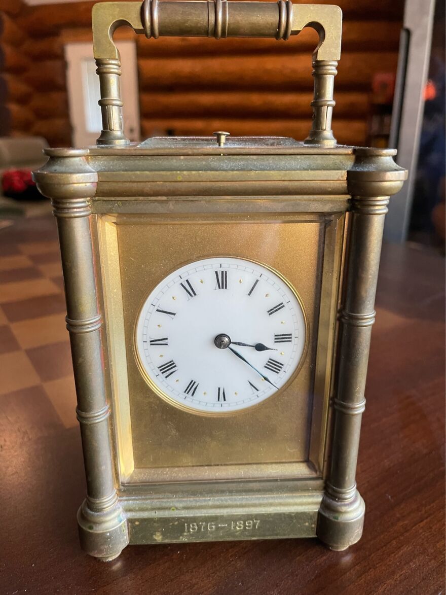 1876-1897 The Dates My Ancestors Worked For Wealthy Russians .. It Was A Retirement Gift