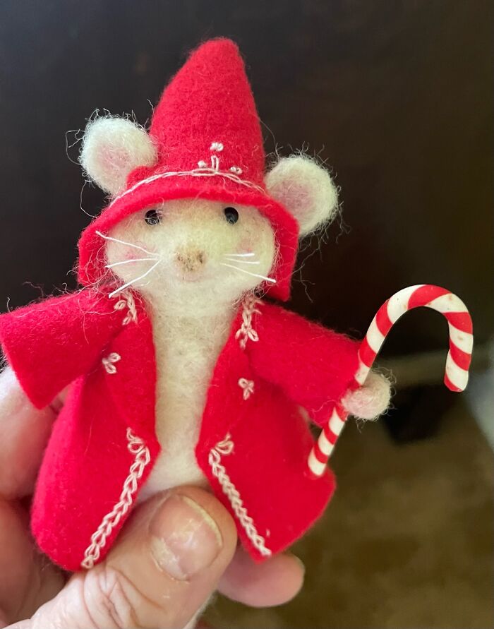 My First Attempt Of A Felted Animal