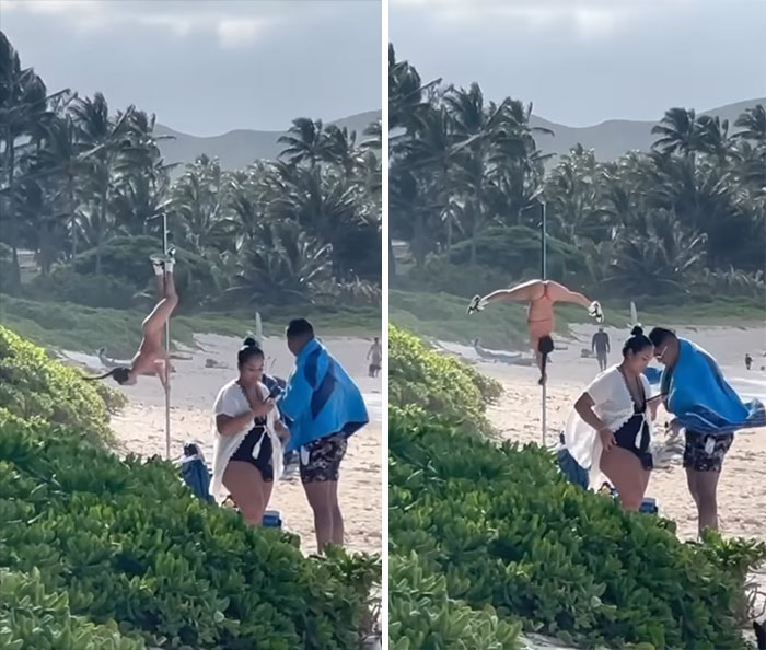 She’s Just Exercising