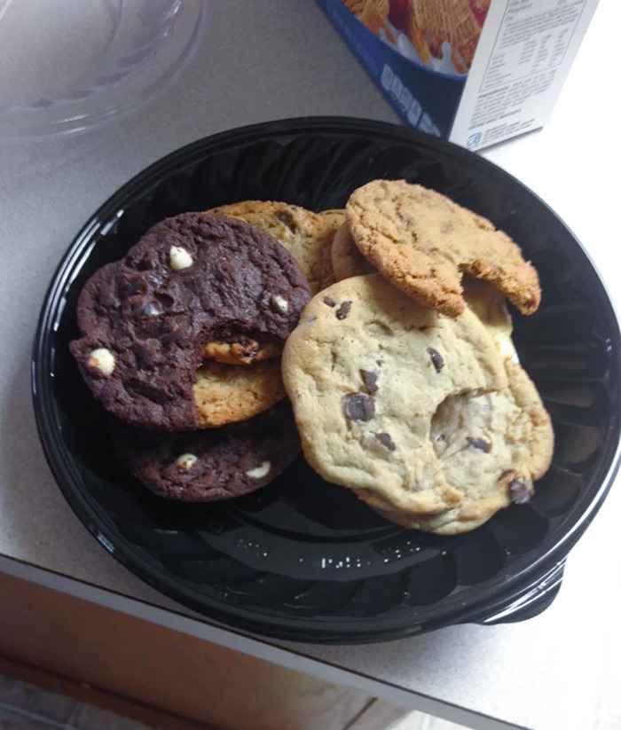 My Husband Is A Jerk. Every Cookie Has A Bite Mark On It