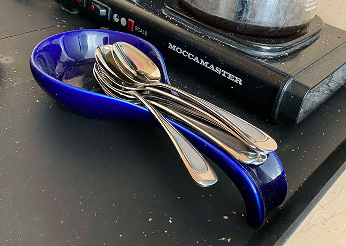 The Way My Husband Stacks Up His Used Coffee Spoons And Won't Put Them In The Dishwasher