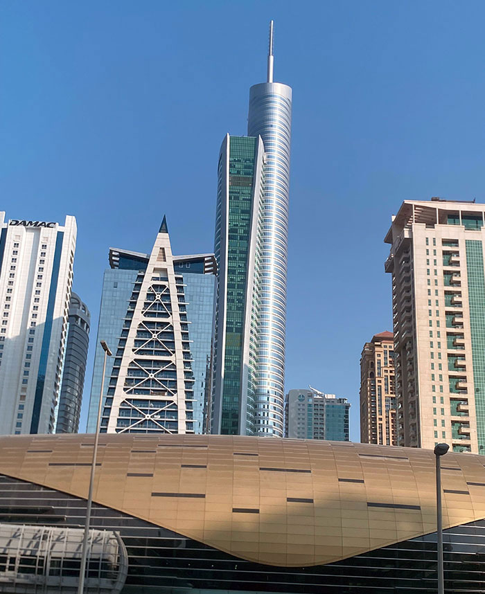 In Dubai, You Can See All Kind Of Interesting Architecture. This One Looks Like PS5