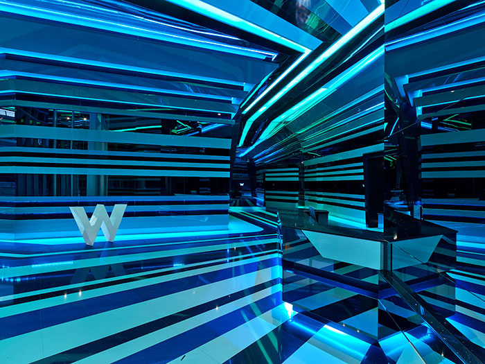 A Hotel Lobby In Dubai