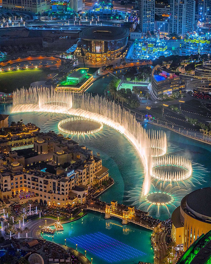 The Dubai Fountains