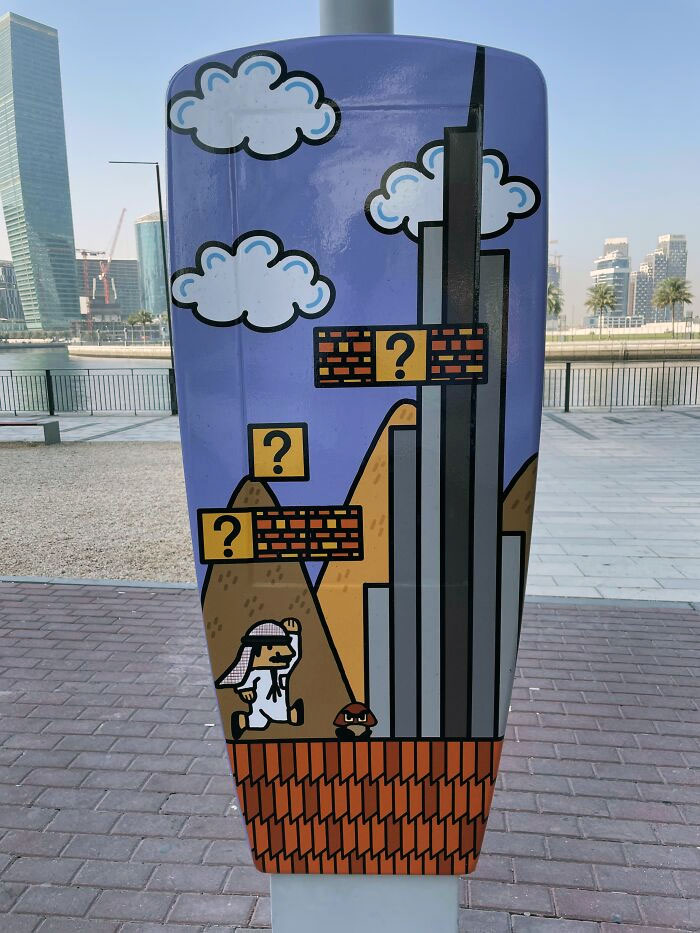 The Art Behind This Parking Machine