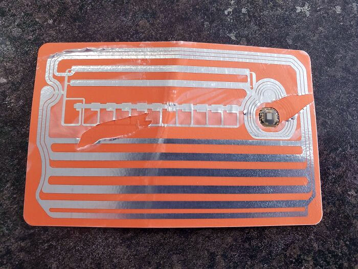 This Inside Of My Expired Credit Card