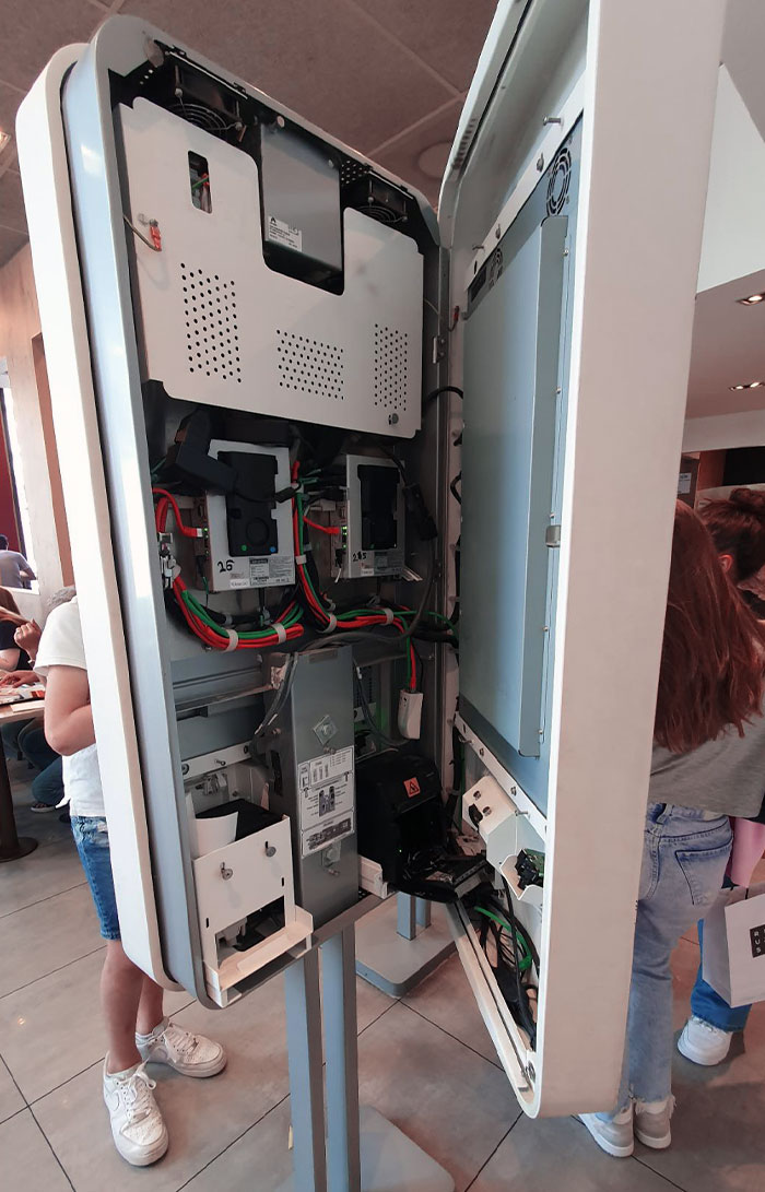 I Found This Opened McDonald's Kiosk During My Trip In Netherland