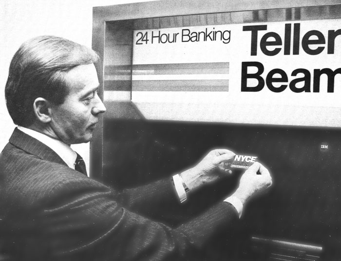 The First ATM To Go Live On The Network