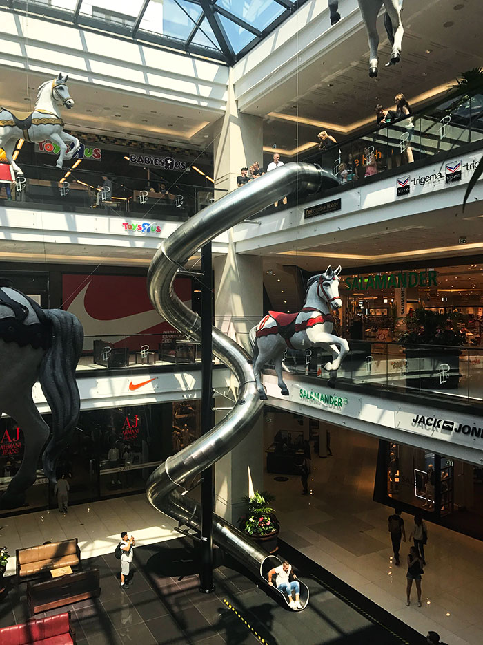 This Slide At The Berlin Mall