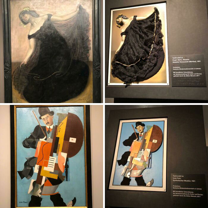 This Museum In Berlin Has "Touchable" Versions Of Their Paintings For Blind People