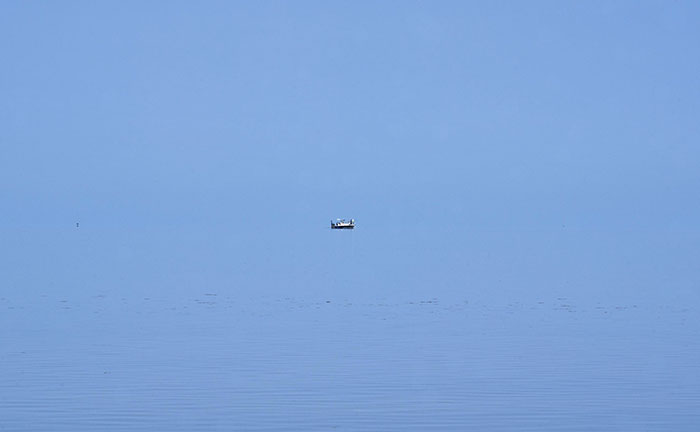 I Was Visiting The Gulf Of Mexico Last Week, And It Was Genuinely Difficult To See Where The Sea Stopped And The Sky Started