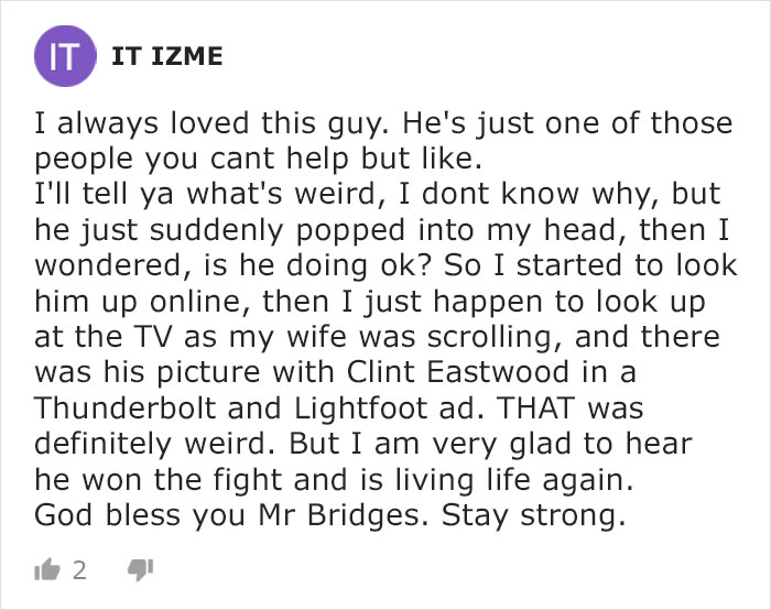 ‘The Old Man’ Star Jeff Bridges Gives The Most Recent Update On His Battle With Cancer ‘The Old Man’ Star Jeff Bridges Gives The Most Recent Update On His Battle With Cancer